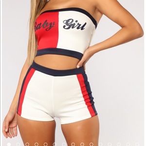 Fashion Nova Baby Girl Two Piece Set